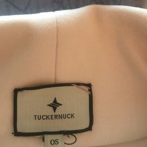 Wear like a cape. Hip length. Drapes nicely